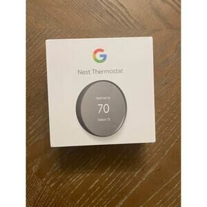 Google Nest Thermostat - Charcoal - Factory New